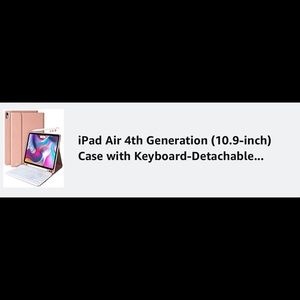 iPad (10.9-inch)Case with Detachable Wireless Keyboard Slim Cover NEW